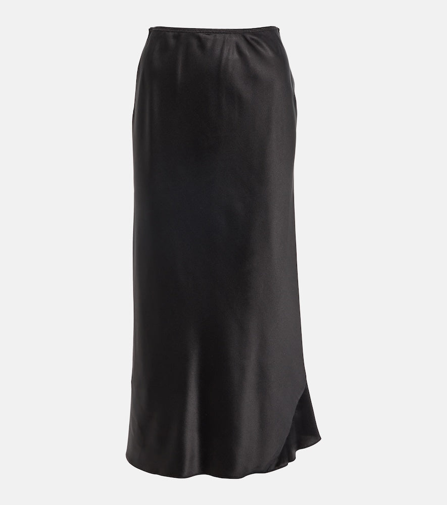 Dorothee Schumacher Sense of Shine silk-blend midi skirt - Dorothee Schumacher Sense of Shine 真丝混纺中长裙