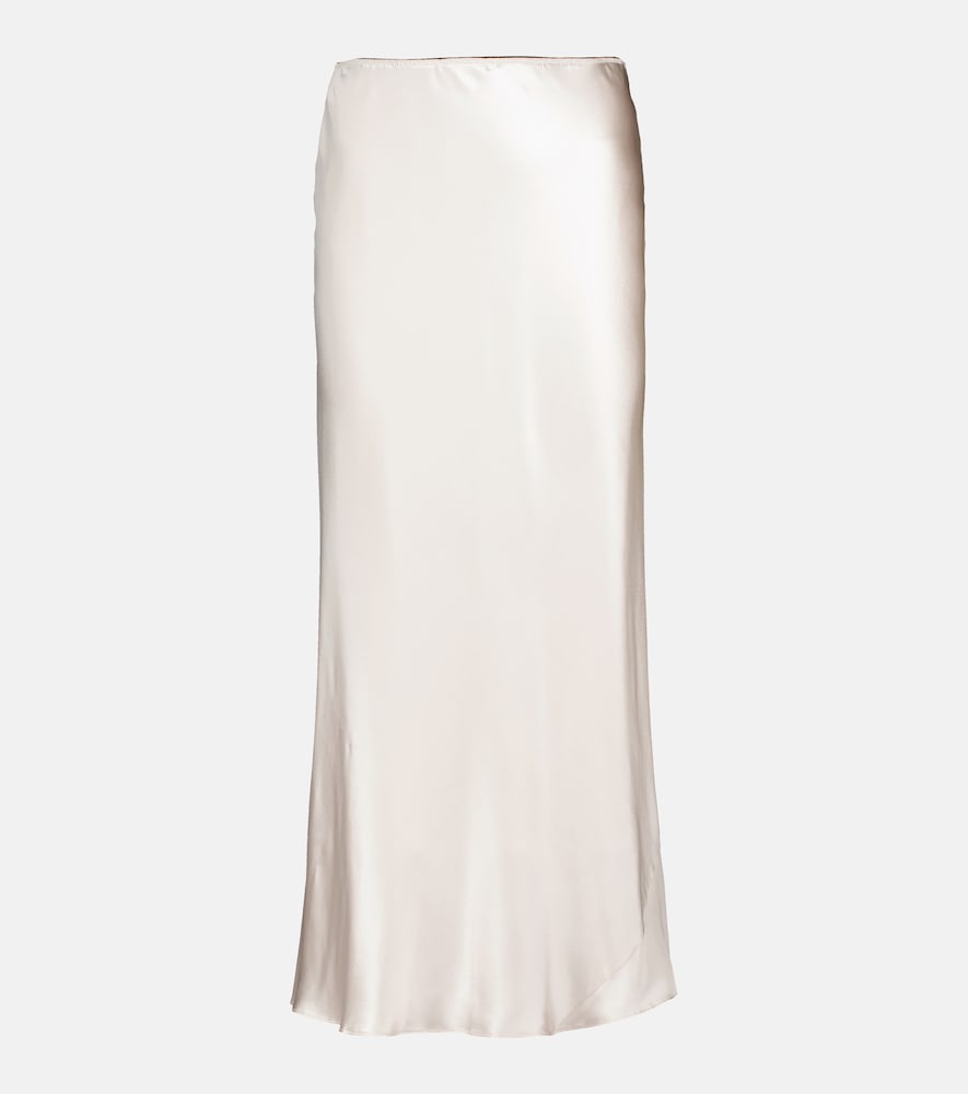Dorothee Schumacher Sense of Shine silk satin midi skirt - Dorothee Schumacher Sense of Shine 真丝缎面中长裙