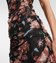 Dorothee Schumacher Sheer Flowers floral draped midi skirt