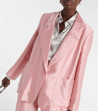 Dorothee Schumacher Slouchy Elegance satin blazer