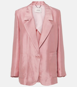 Dorothee Schumacher Slouchy Elegance satin blazer