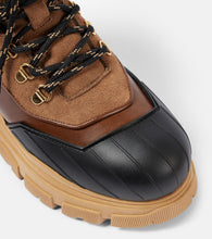 Dorothee Schumacher Sporty Shearling leather lace-up boots