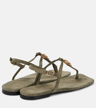 Dorothee Schumacher Suede Sensation suede thong sandals