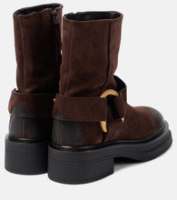 Dorothee Schumacher Suede Softness biker boots