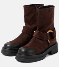 Dorothee Schumacher Suede Softness biker boots