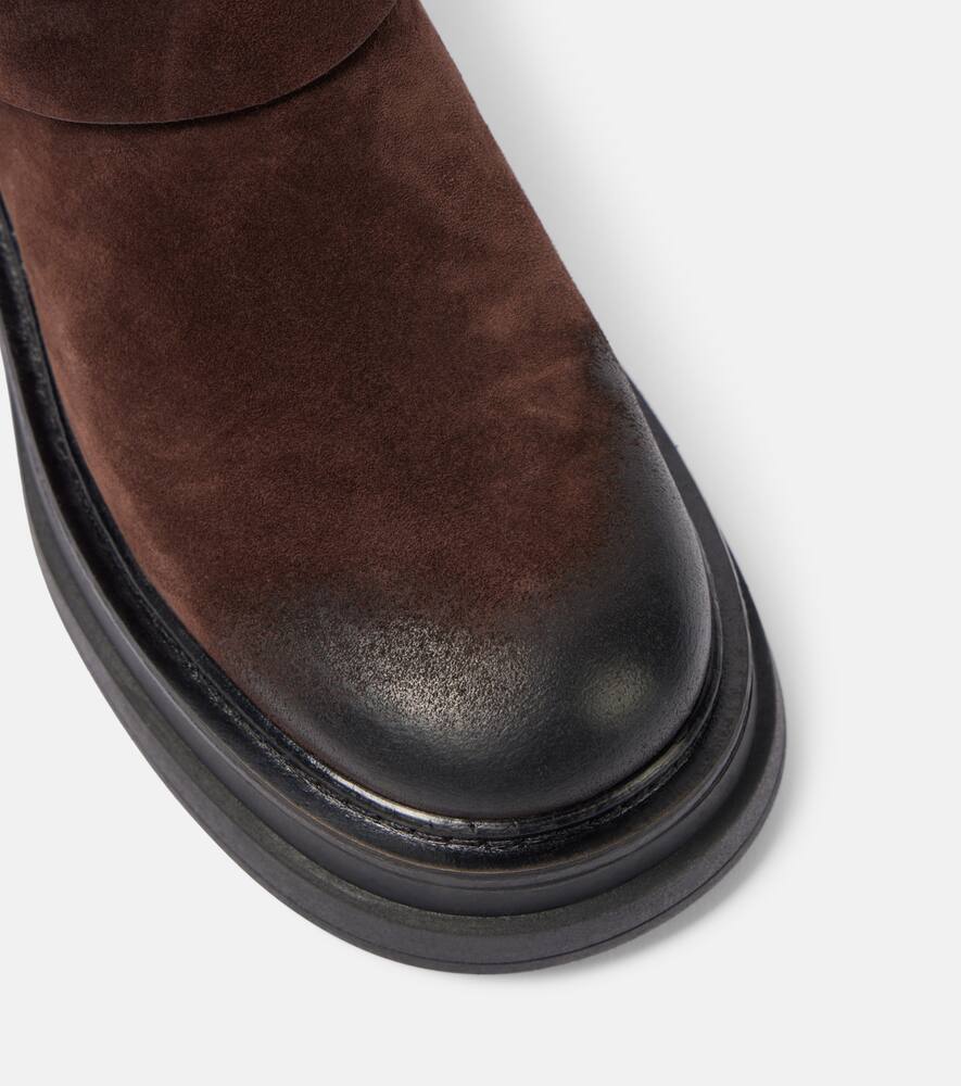 Dorothee Schumacher Suede Softness biker boots