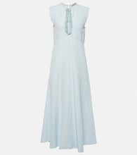 Dorothee Schumacher Summer Cruise embellished midi dress. 多萝西·舒马赫 (Dorothee Schumacher) 夏季巡航系列缀饰中长连衣裙