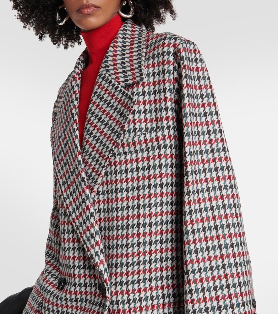 Dorothee Schumacher Vichy wool-blend coat