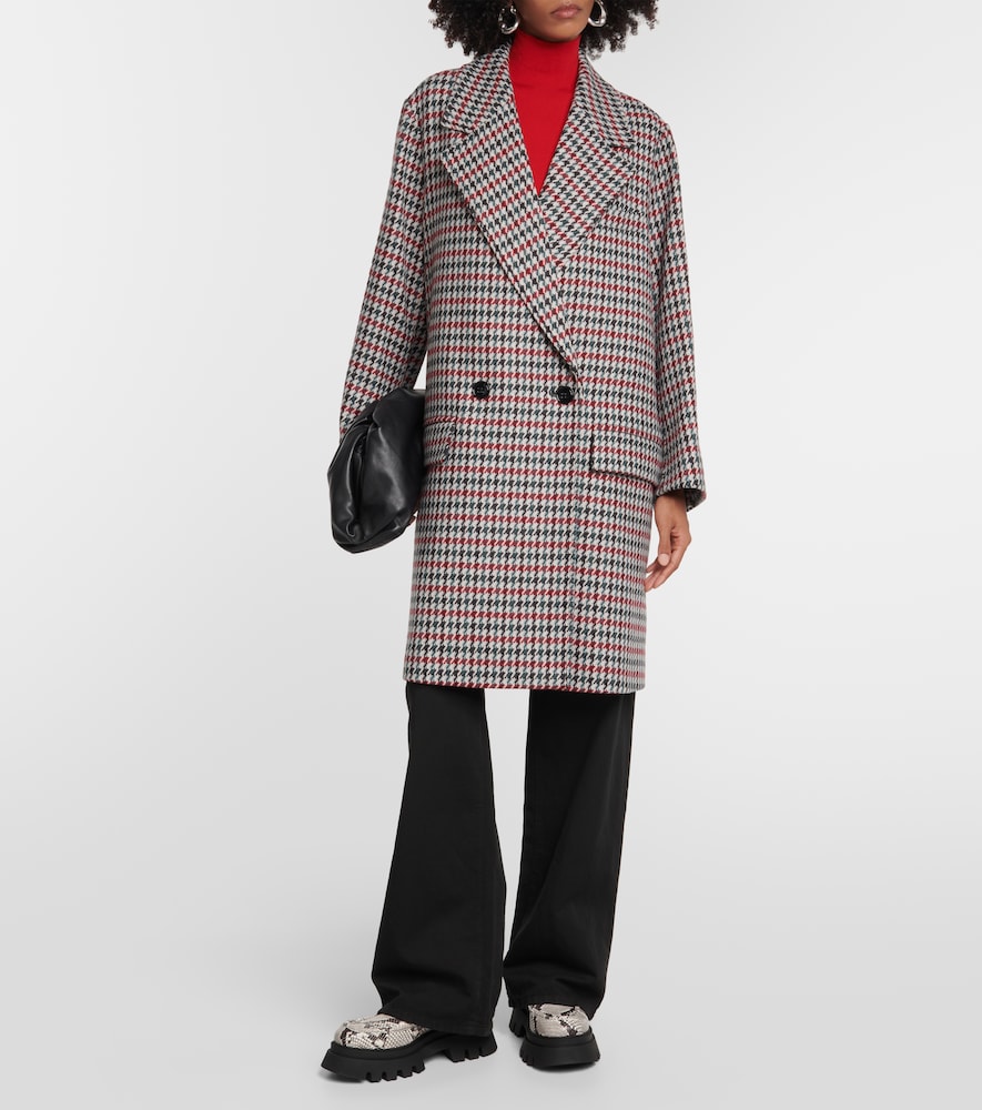 Dorothee Schumacher Vichy wool-blend coat