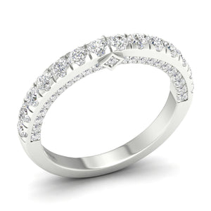 Downton Abbey 1ctw Lab Grown Diamond White Gold Band - Mrs. Hughes