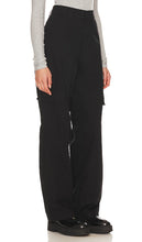 Dr. Denim Donna Cargo Wide Leg in Black