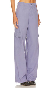 Dr. Denim Donna Cargo Wide Leg in Blue