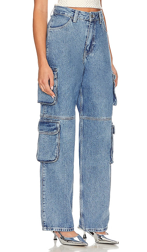 Dr. Denim Donna Multi Cargo in Blue