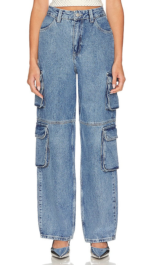 Dr. Denim Donna Multi Cargo in Blue - Dr. Denim Donna Multi Cargo en Bleu - Dr. Denim Donna Multi Cargo 蓝色 - Dr. Denim Donna Multi Cargo in Blau - Dr. Denim Donna 멀티 카고 블루 색상 - Dr. Denim Donna Multi Cargo in blu