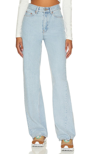 Dr. Denim Echo Spiral Cut Straight in Blue - Dr. Denim Echo - Coupe droite en spirale - Bleu - Dr. Denim Echo 蓝色螺旋直筒剪裁 - Dr. Denim Echo Spiral Cut Straight in Blau - Dr. Denim Echo 스파이럴 컷 스트레이트 in 블루 - Dr. Denim Echo Taglio a spirale dritto in blu