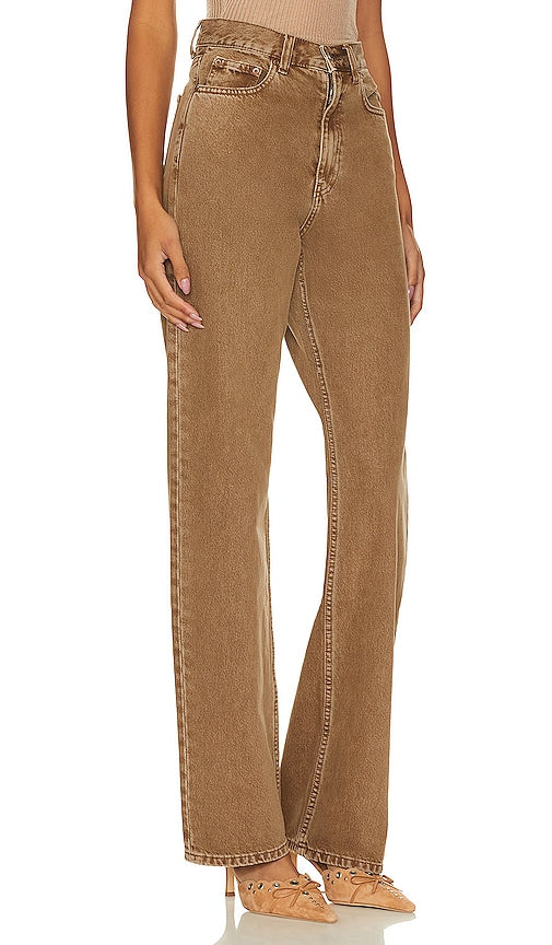 Dr. Denim Echo Straight in Brown