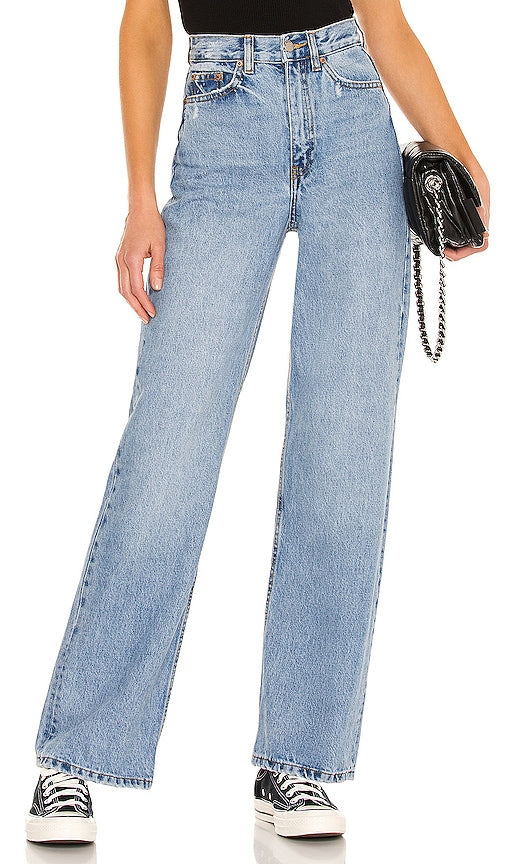Dr. Denim Echo Wide Leg in Denim-Medium - Dr. Denim Echo jambe large en denim-moyen - Dr. Denim Echo 牛仔布中号阔腿裤 - Dr. Denim Echo Wide Leg in Denim-Medium - Dr. Denim Echo 와이드 레그 in Denim-Medium - Dr. Denim Echo gamba larga in denim-medio