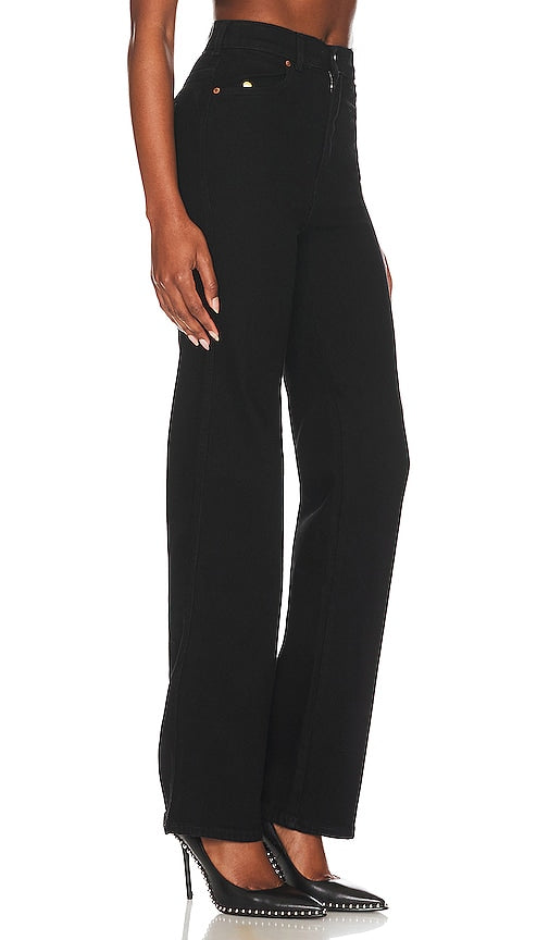 Dr. Denim Moxy Straight in Black