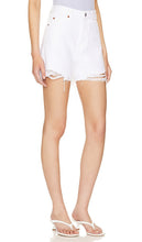 Dr. Denim Nora Short in White