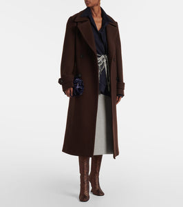 Dries Van Noten 105 glitter wedge knee-high boots