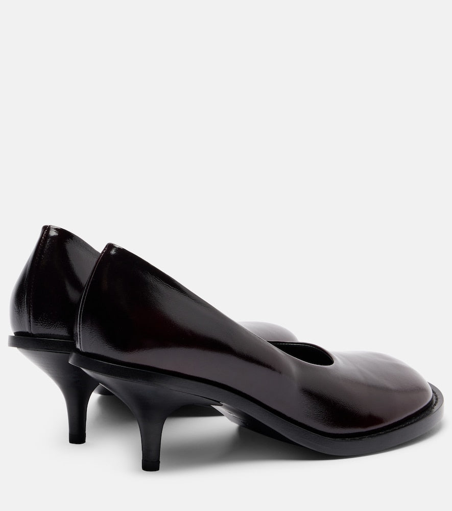 Dries Van Noten 60 leather pumps