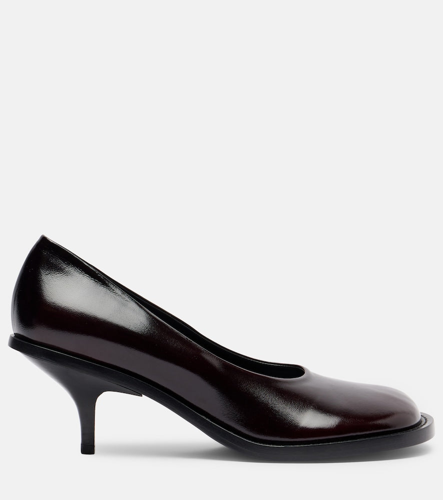 Dries Van Noten 60 leather pumps
