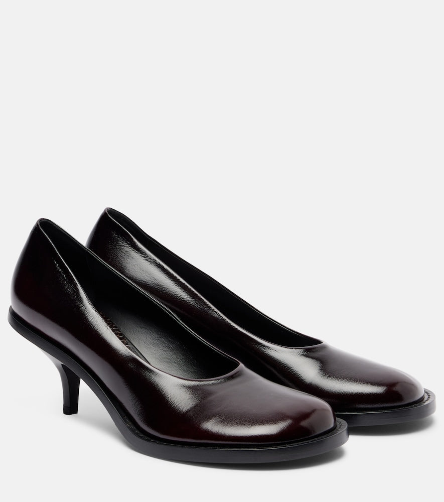 Dries Van Noten 60 leather pumps