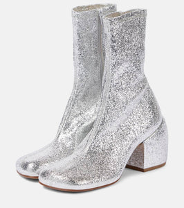 Dries Van Noten 65 embellished ankle boots