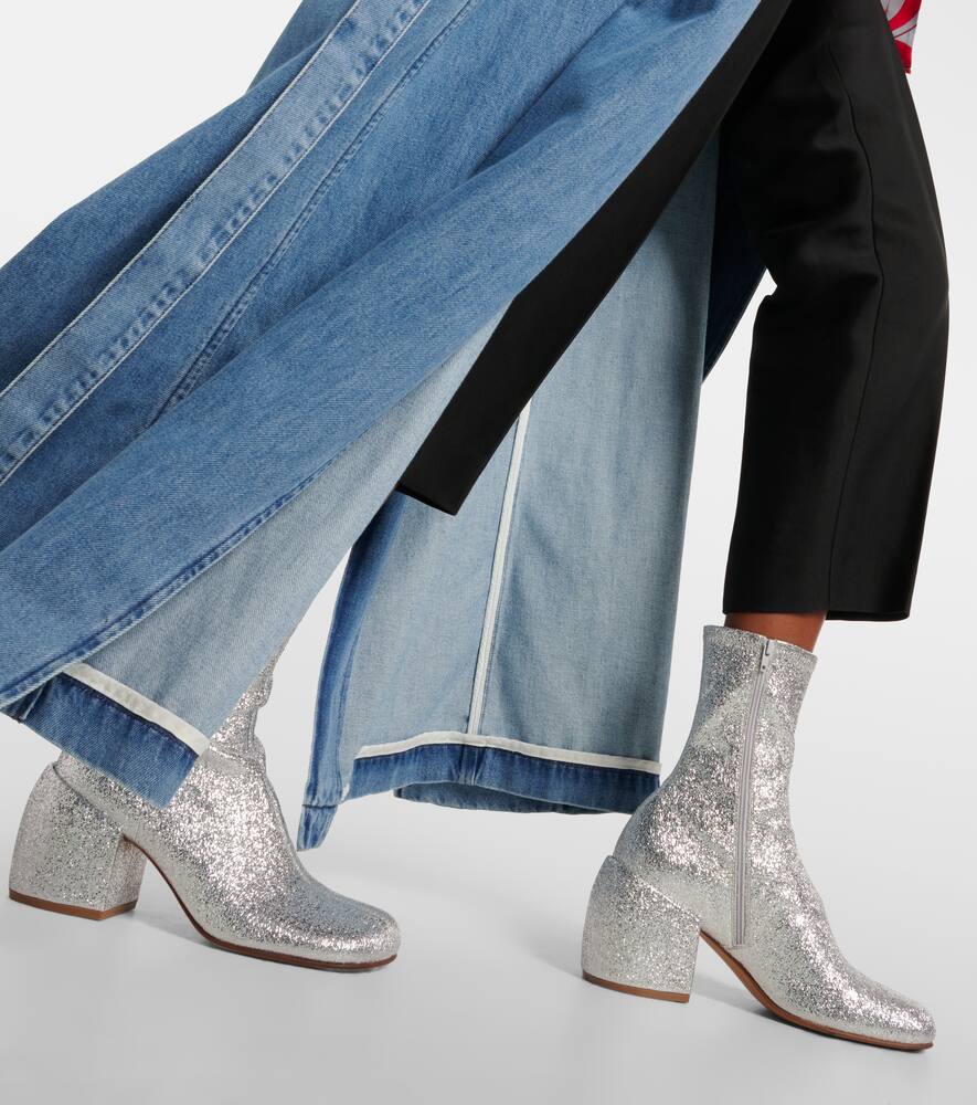 Dries Van Noten 65 embellished ankle boots