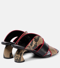 Dries Van Noten 65 leather sandals