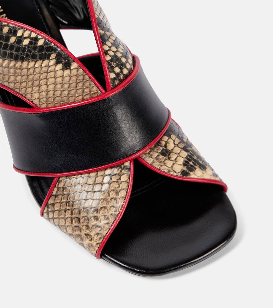 Dries Van Noten 65 leather sandals