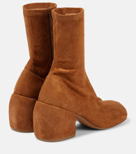 Dries Van Noten 65 suede ankle boots