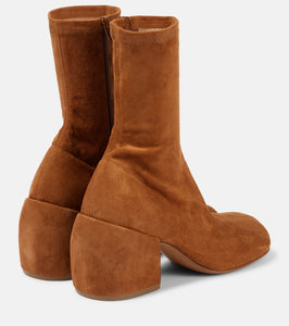 Dries Van Noten 65 suede ankle boots