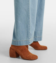 Dries Van Noten 65 suede ankle boots