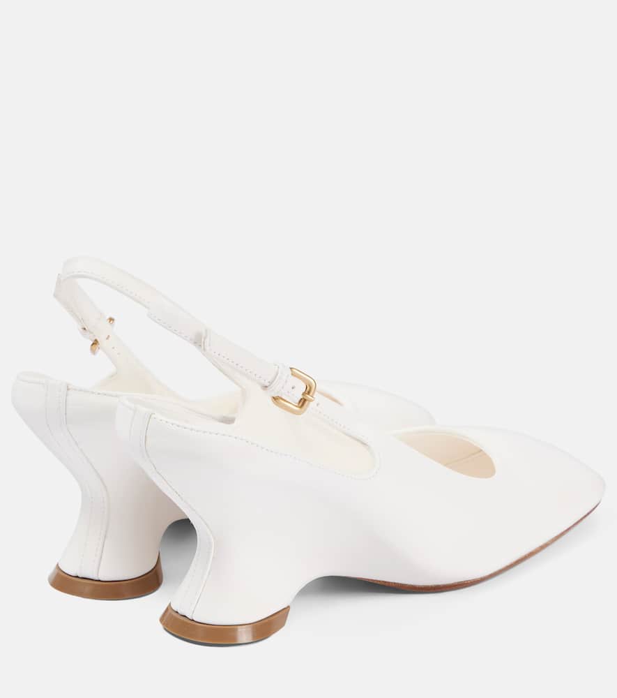 Dries Van Noten 75 leather wedges