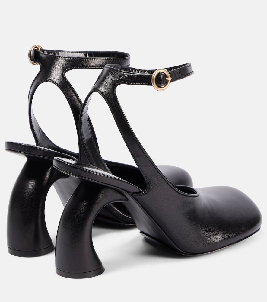 Dries Van Noten 95 leather pumps