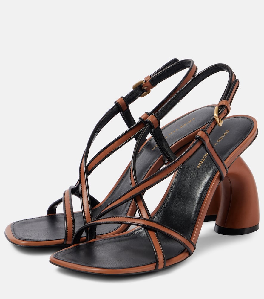 Dries Van Noten 95 leather sandals
