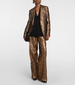 Dries Van Noten Blanchet tweed blazer