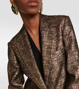 Dries Van Noten Blanchet tweed blazer