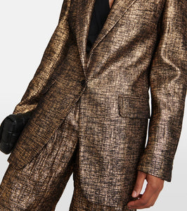 Dries Van Noten Blanchet tweed blazer