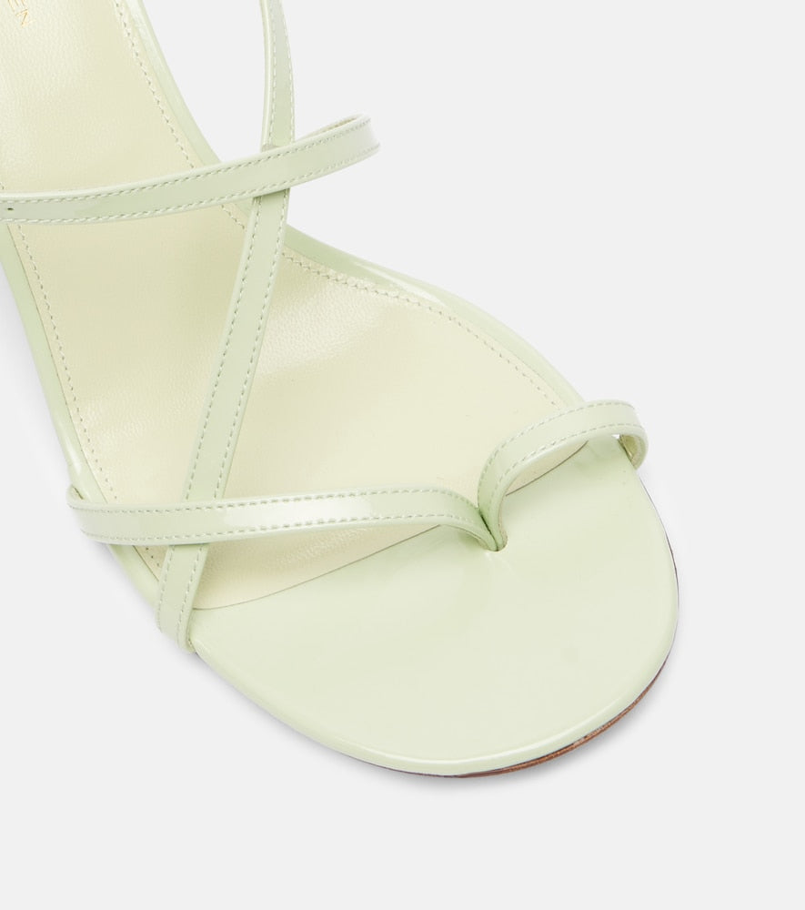 Dries Van Noten Bulle 105 patent leather mules