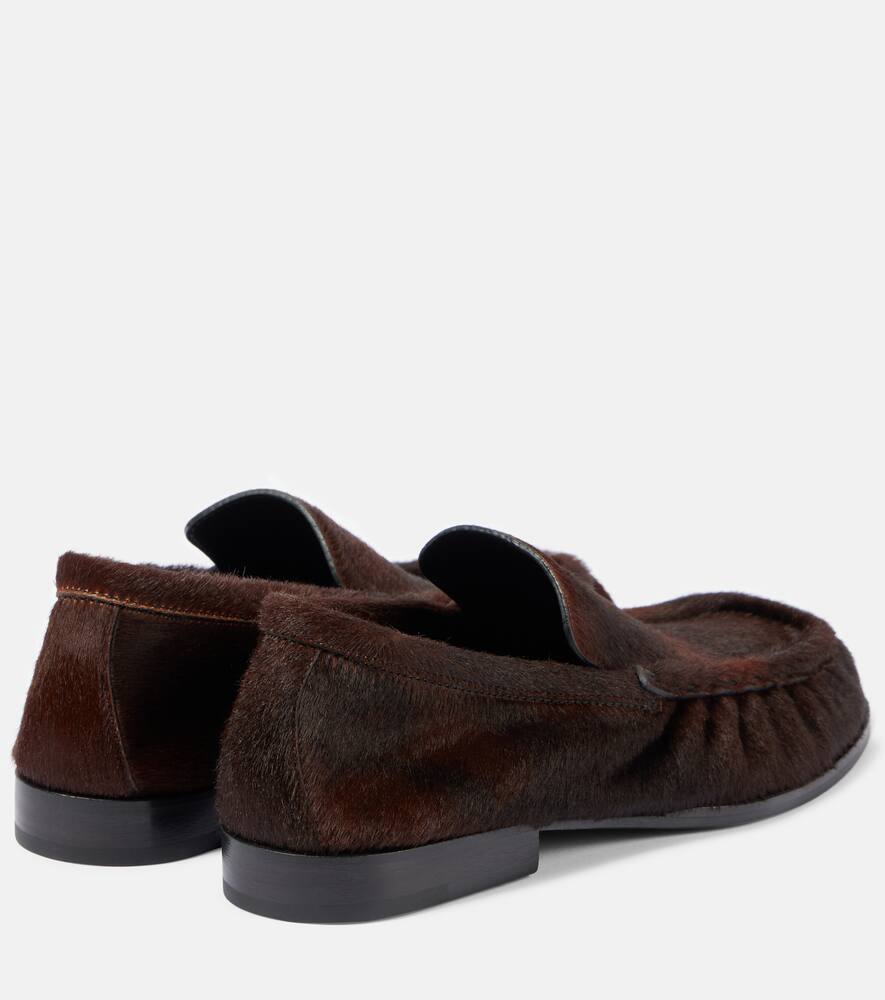 Dries Van Noten Calf hair loafers
