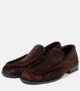 Dries Van Noten Calf hair loafers