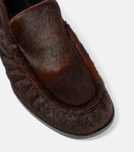 Dries Van Noten Calf hair loafers