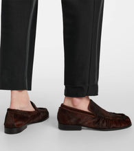 Dries Van Noten Calf hair loafers