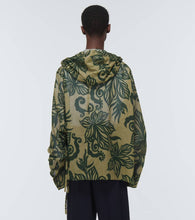 Dries Van Noten Calva printed cotton hoodie