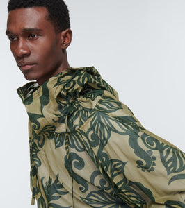 Dries Van Noten Calva printed cotton hoodie