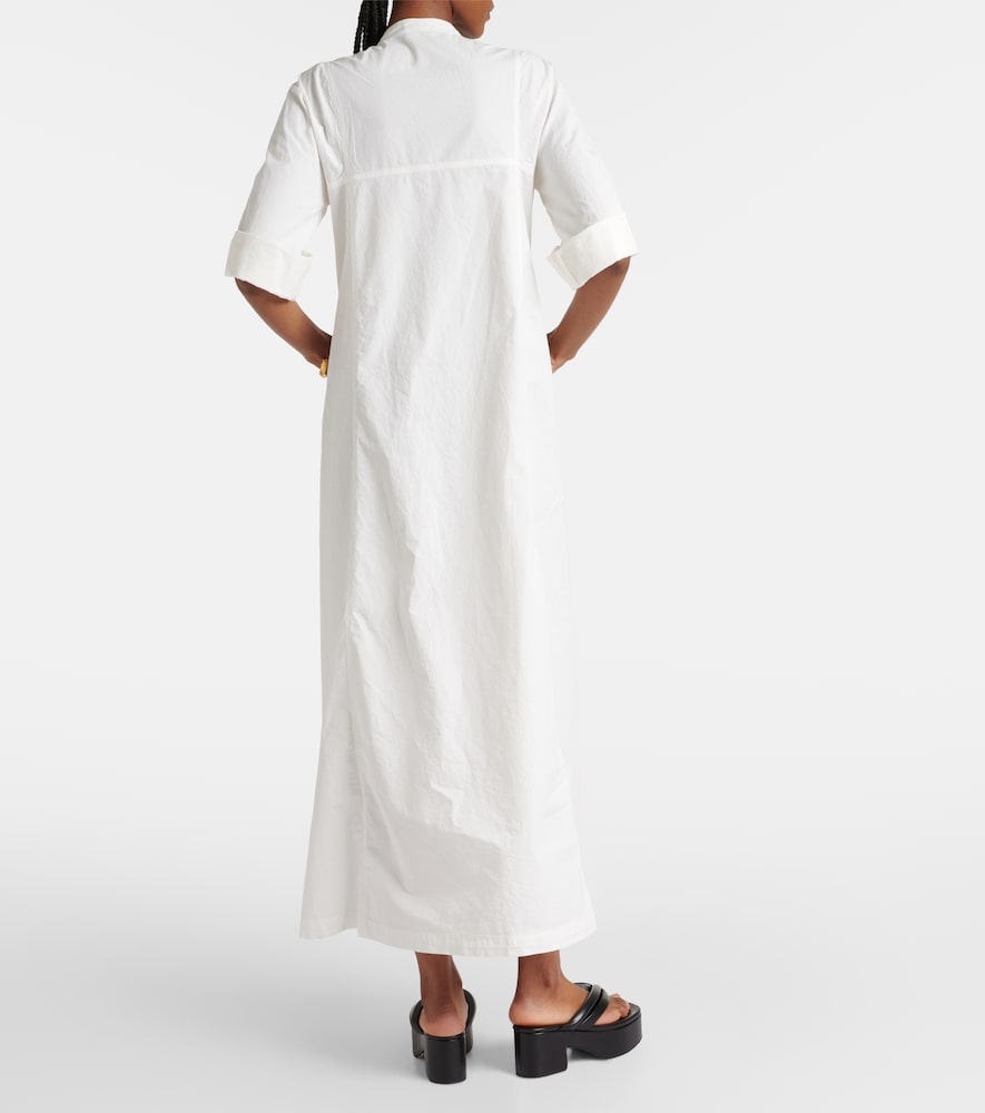 Dries Van Noten Cotton poplin maxi dress