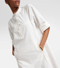 Dries Van Noten Cotton poplin maxi dress