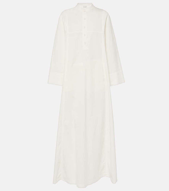 Dries Van Noten Cotton poplin maxi dress